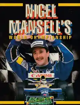 Nigel Mansell's World Championship (UK) (128K) (2 faces) (1993)-Amstrad CPC